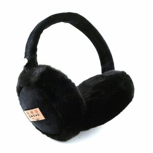 Fuzzy Wuzzy Bluetooth Headphones Wireless Black earmuffs